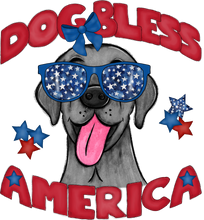 Load image into Gallery viewer, Patriotic Dogs - Add Breed In Notes Please Full Color Transfers
