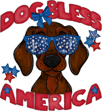 Load image into Gallery viewer, Patriotic Dogs - Add Breed In Notes Please Full Color Transfers
