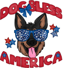Load image into Gallery viewer, Patriotic Dogs - Add Breed In Notes Please Full Color Transfers
