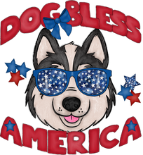 Load image into Gallery viewer, Patriotic Dogs - Add Breed In Notes Please Full Color Transfers
