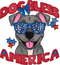 Load image into Gallery viewer, Patriotic Dogs - Add Breed In Notes Please Full Color Transfers
