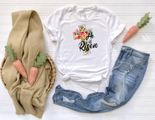 Load image into Gallery viewer, He Is Risen Floral Cross Full Color Transfers
