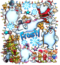 Load image into Gallery viewer, Frosty Town Full Color Transfers
