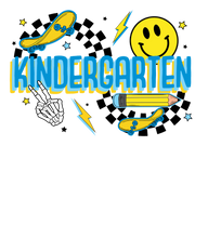 Load image into Gallery viewer, Skate Board Kindergarten Full Color Transfers
