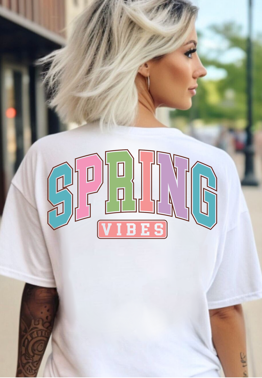 Spring Vibes Full Color Transfers