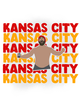 Load image into Gallery viewer, Kelce Biggest Fan Full Color Transfers
