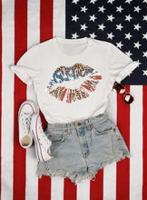 Load image into Gallery viewer, Patriotic Lips Full Color Transfers
