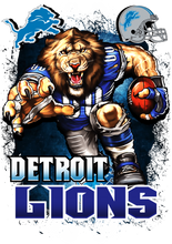 Load image into Gallery viewer, Detroit Lions Full Color Transfers
