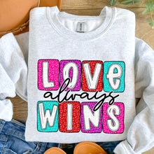 Load image into Gallery viewer, Love Always Wins Full Color Transfers
