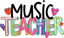 Load image into Gallery viewer, All Teacher - Art Assistant Principal Computer Music Pe Phys Ed Substitute Word Sped &amp; Full Color
