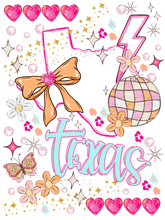 Load image into Gallery viewer, Preppy States- Put Your State In The Notes Section- 1 Free Pocket Size Bow Included Full Color
