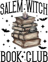 Load image into Gallery viewer, Salem Witch Book Club Full Color Transfers
