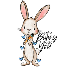 Load image into Gallery viewer, Some Bunny Loves You- Boy Full Color Transfers
