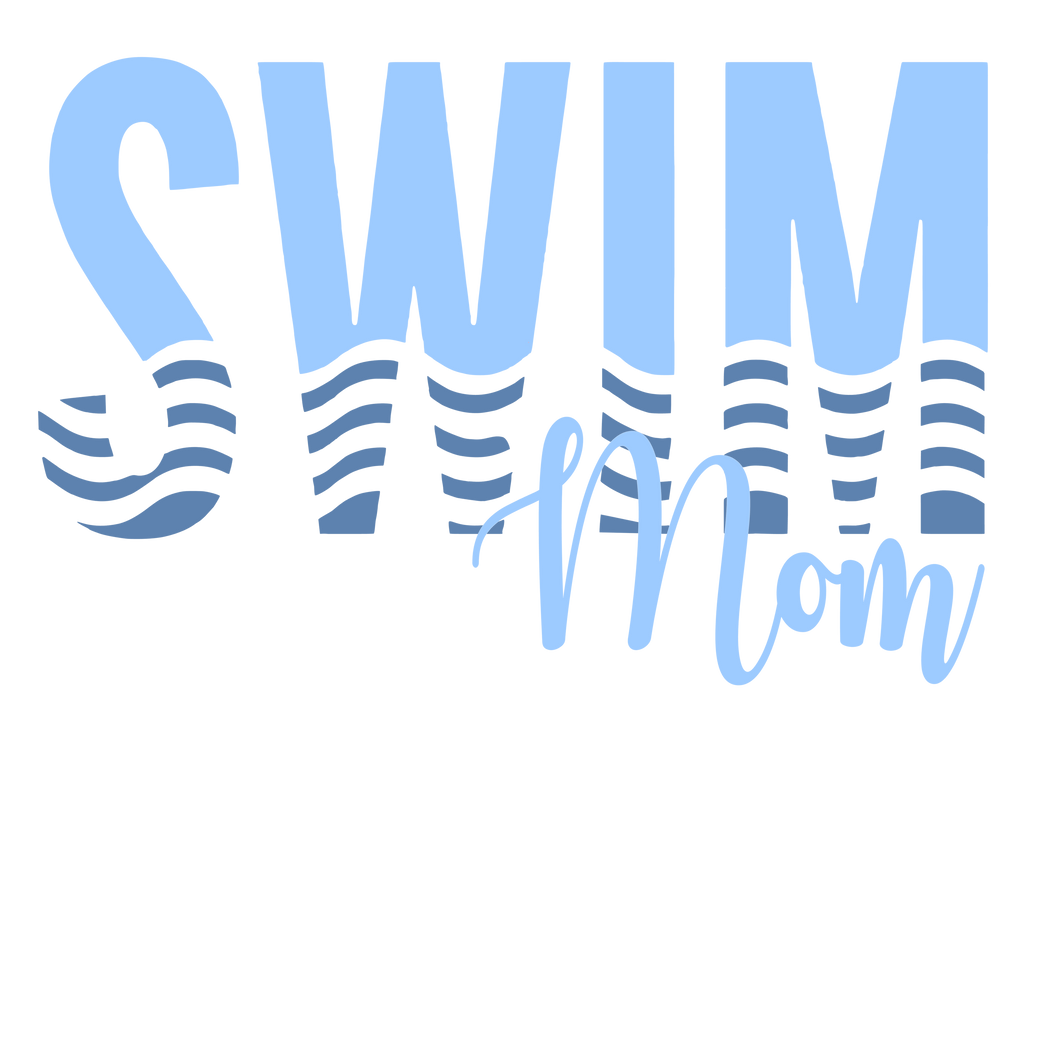 Swim Full Color Transfers