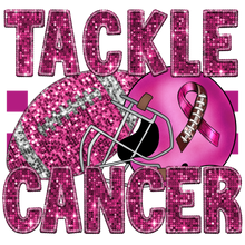 Load image into Gallery viewer, Tackle Cancer Faux Sequins Full Color Transfers
