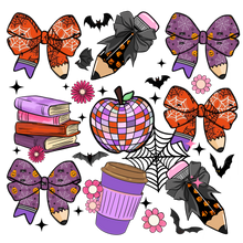 Load image into Gallery viewer, Teacher Halloween Pencil Full Color Transfers

