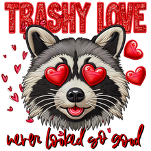 Load image into Gallery viewer, Trashy Love Racoon Full Color Transfers
