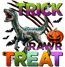 Load image into Gallery viewer, Trick Rawr Treat Full Color Transfers
