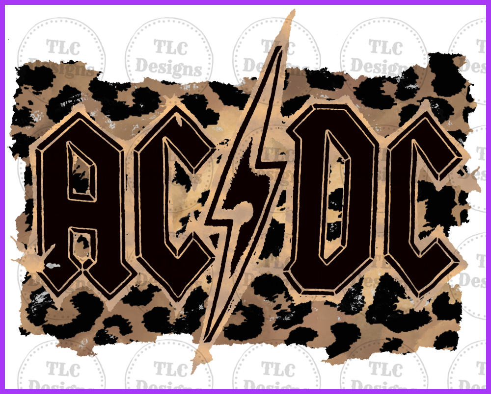 Acdc Full Color Transfers