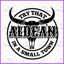 Load image into Gallery viewer, Aldean All Black Skull Full Color Transfers
