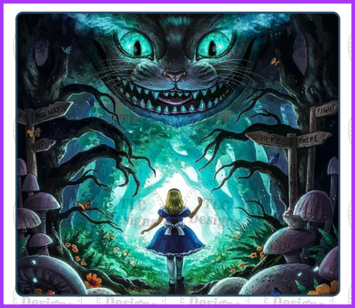 Alice In Wonderland Full Color Transfers