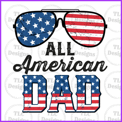 All American Dad Full Color Transfers