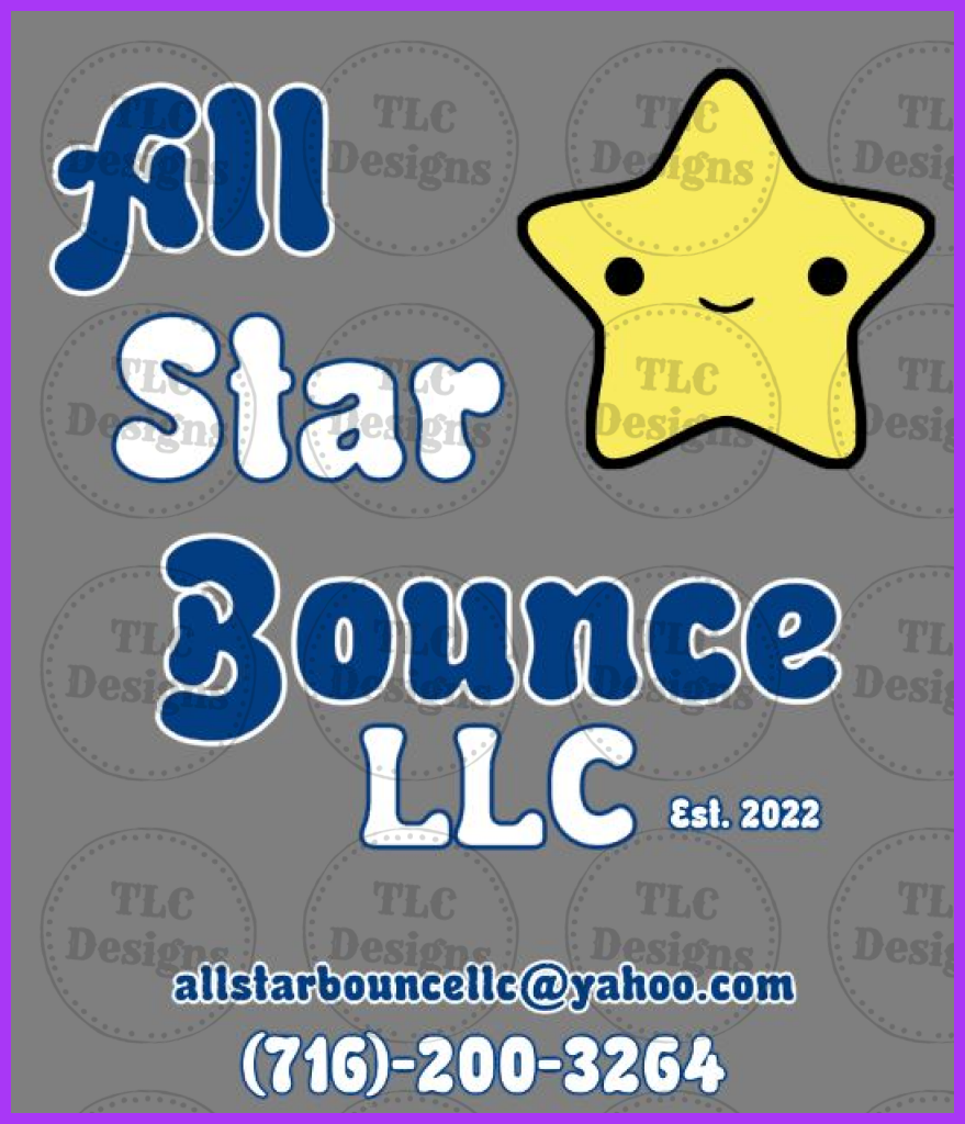 All Star Bounce Full Color Transfers
