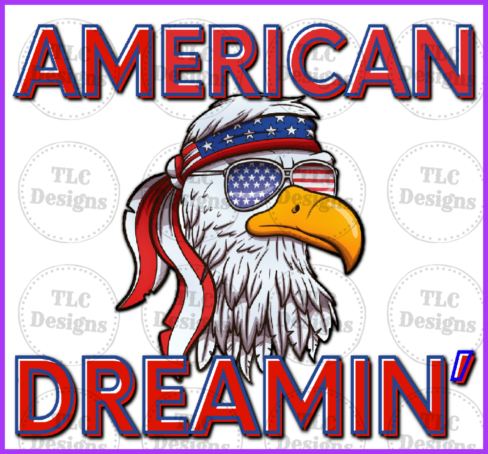 American Dreamin Full Color Transfers