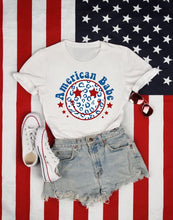 Load image into Gallery viewer, American Babe - Blue Full Color Transfers
