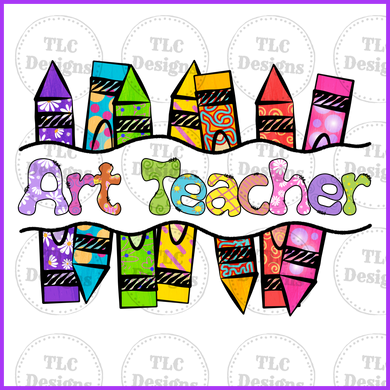 Art Teacher Full Color Transfers