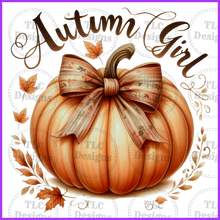 Load image into Gallery viewer, Autumn Girl Full Color Transfers
