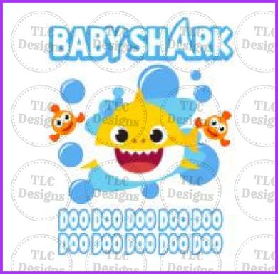 Baby Shark Full Color Transfers