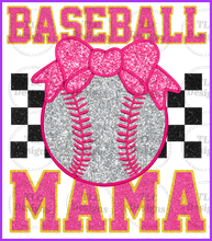 Load image into Gallery viewer, Baseball Mama Full Color Transfers
