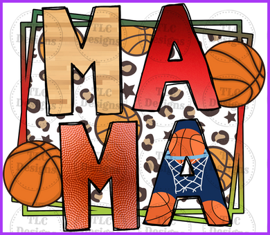 Basketball Mama 2 Full Color Transfers