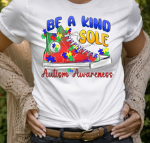 Load image into Gallery viewer, Be A Kind Sole Autism Awareness Full Color Transfers
