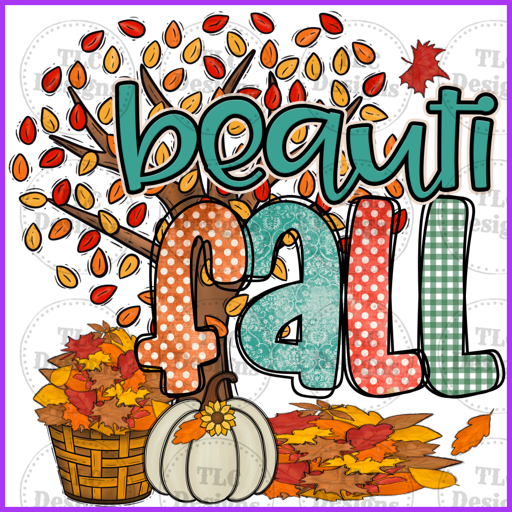 Beauti Fall Full Color Transfers