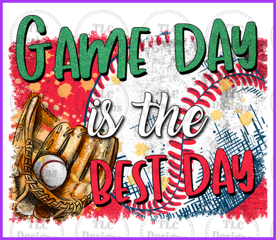 Best Day Every Game Full Color Transfers