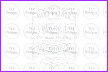 Load image into Gallery viewer, Best Father Of All Time Full Color Transfers
