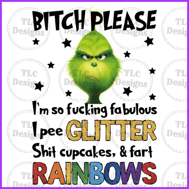 Bitch Please Full Color Transfers