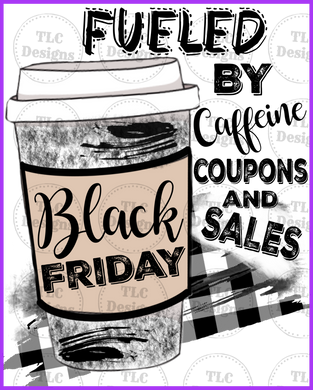 Black Friday Coffee Full Color Transfers