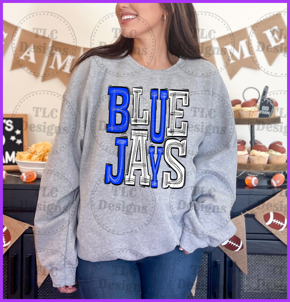 Bluejays Full Color Transfers