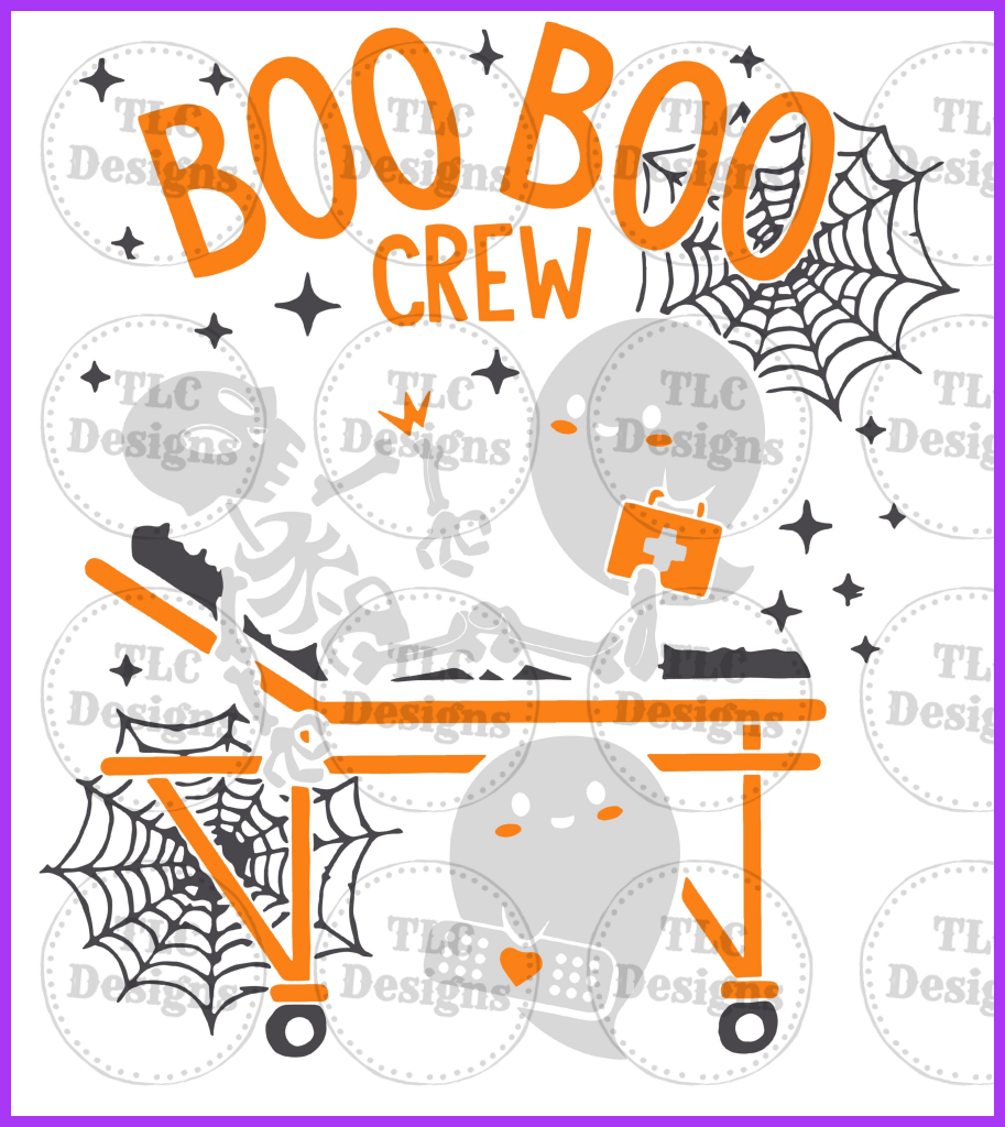 Boo Boo Crew Full Color Transfers