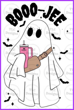 Load image into Gallery viewer, Booo Jee Ghost Stanley Full Color Transfers
