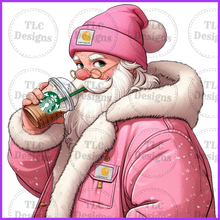 Load image into Gallery viewer, Bougie Santa Full Color Transfers
