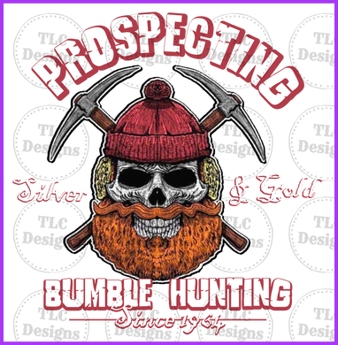 Bumble Hunting Full Color Transfers