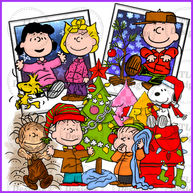 Charlie Brown Christmas Full Color Transfers