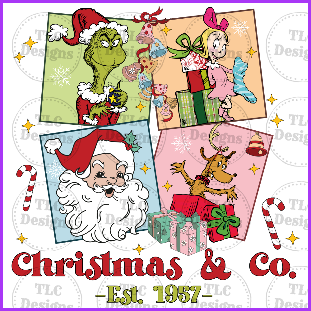 Christmas & Co 1957 Full Color Transfers