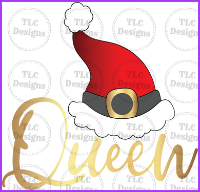 Christmas Queen Gold Full Color Transfers