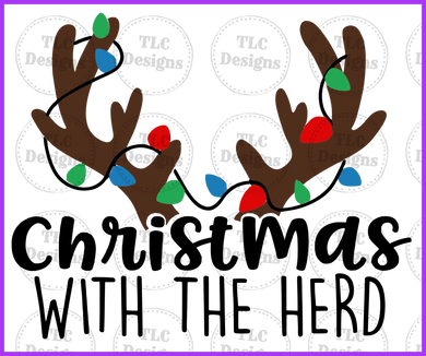 Christmas With The Herd Full Color Transfers