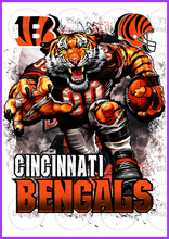 Load image into Gallery viewer, Cincinatti Bengals Full Color Transfers
